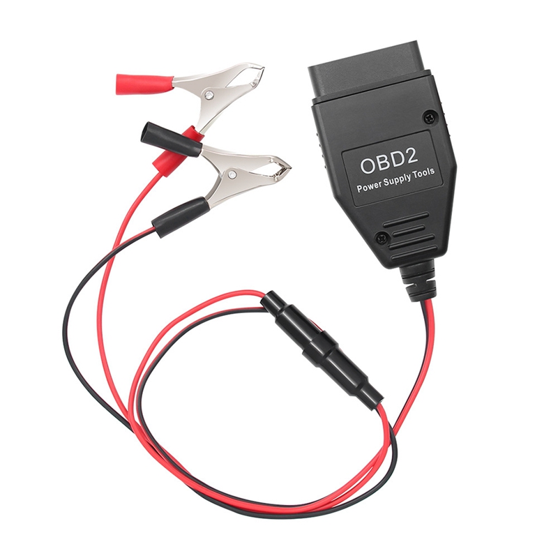 OBD2 자동차 배터리 교체 도구 ECU 메모리 보호기 자동 비상 전원 공급 장치 케이블 배터리 누설 감지 도구